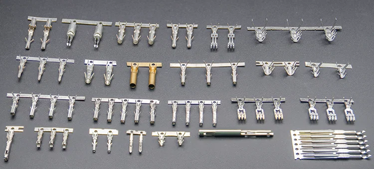 Copper Battery Terminals, Brass Terminal Connector, Precision Stamping Terminal 