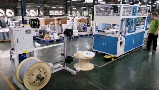 Heavy Lanka Cut Coil Bind Kone WPM-HCRO - Autom. leikkaus-, kelaus- ja sidontakone